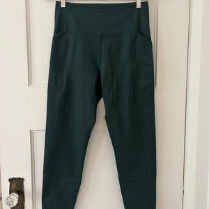 Girlfriend Collective Compressive Pocket Legging, Moss colour, size L